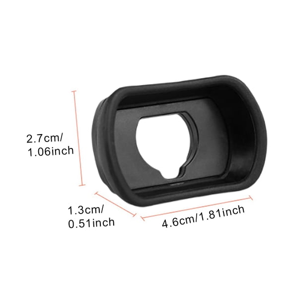 maskred DSLR Camera Eyecup Viewfinder Cover Camcorder Eyepiece Protector Photography Photo Modified Replacement for