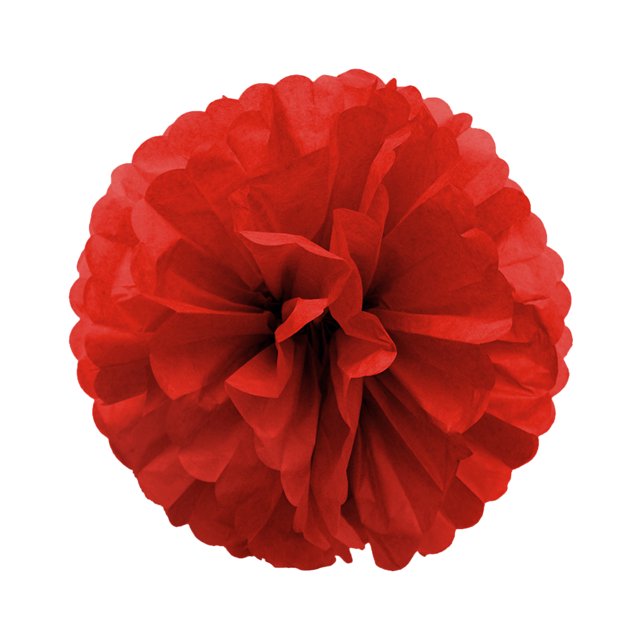 Thinsony Paper Flower Ball Red 1301