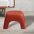 thumbnail image 4 of veasfak Banc simple Maison Rond et Confortable pour Salle de Bain Salle de Jeux Filles Rouge, 4 of 8