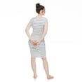 thumbnail image 3 of Paisley Sky Maternity Side Ruched Dress, 3 of 6