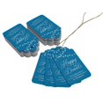 thumbnail image 3 of Inkdotpot Silver Foil Paper Hang Tags Happy Diwali Favor Tags 100 Pack, 3 of 6