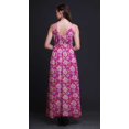thumbnail image 3 of Bimba Robe de Plage Bohème Sans Manches Longue Maxi à Bretelles Imprimée Florale pour Femmes - Très Grand, 3 of 5