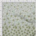 thumbnail image 1 of oneOone Cotton Flex Olive Green Fabric Leaves & Flower Panel Craft Projects Decor Fabric Printed By The Yard 40 Inch Wide, 1 of 3