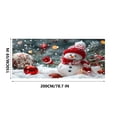 thumbnail image 5 of Christmas Garage Door Decoration Christmas Garage Door Cover Large Merry Christmas Garage Door Mural Hanging Christmas For Outdoor Holiday Party Style, 5 of 5