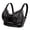 Black, variant on Product Category Bra Women Casual Adjustable Breathable Wireless Top Underwear with Lace Detailing and Comfort Fit