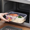 thumbnail image 4 of Birdeem Lunch Box Lunch Box for Men Luncheaze Lunch Containers for Adults Luncheaze Lunch Box Microwaveable Plastic Preservation Box Sealed Multi Compartment Bento Box Portable Student Lunch Box Lunch, 4 of 12