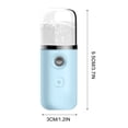 thumbnail image 4 of Boovnll Humidifiers for Bedroom, Portable Face Mist Sprayer Usb 40Ml Rechargeable Face Mist Sprayer Aroma Diffuser Humidifier, Humidifier, 4 of 4