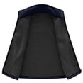 thumbnail image 4 of MeetoTime Veste Sans Manches à Fermeture Éclair devant pour Femme, Chaude, Légère, en Molleton Doux, avec Poches, 4 of 7