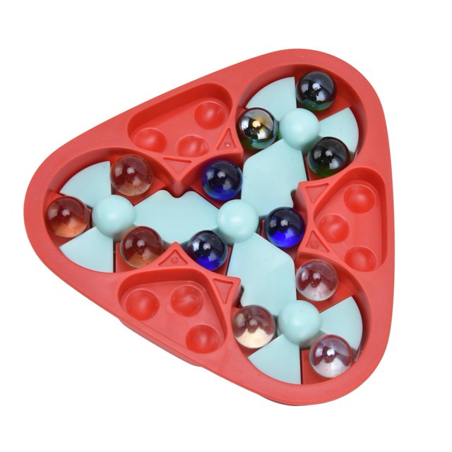 Board Game, Educational Toy Brain Development Exquisite Bead Game For Children For Household Red,Light Blue,Blackish Green
