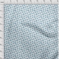 thumbnail image 4 of oneOone Coton Soie Tissu Blanc Jacobin Floral Tissu pour Robe Tissu Imprimé Tissu au Mètre 42 Pouces de Large, 4 of 4