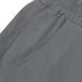thumbnail image 3 of WRKEKC Cargo Pants for Men Pocket Patch Drawstring Multiple Pockets Straight Leg Work Pants Outdoor Fitness Pants for Active Wear, 3 of 5