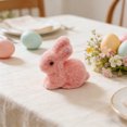 thumbnail image 4 of Tdxkok 2.64In Easter Fluffys Bunny Decor Set Foam Spring Tabletop Decorations Cute Mini Figurine Happy Easter Decorations, 4 of 6