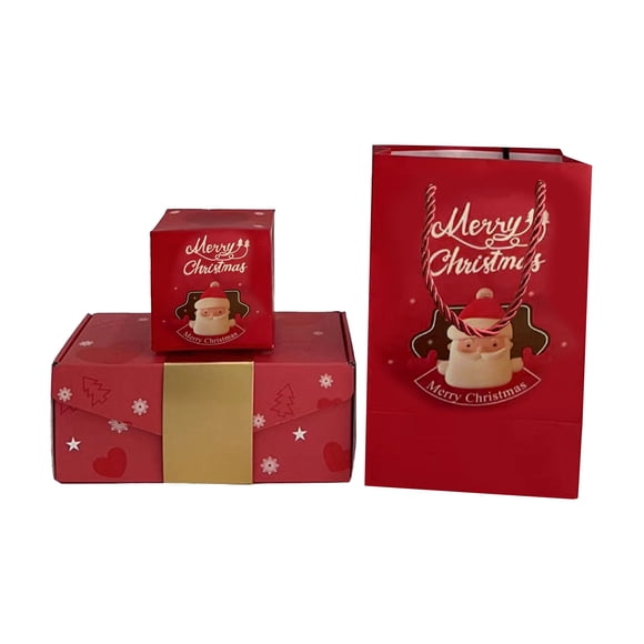 Christmas Surprise Bounce Box Set 20 Count with Gift Box and Gift Bag for Holiday Gifting
