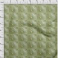 thumbnail image 4 of oneOone Polyester Spandex Pear Green Fabric Leaves Craft Projects Decor Fabric Printed By The Yard 56 Inch Wide, 4 of 5
