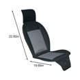 thumbnail image 3 of Meitianfacai Summer Cool Car Seat Cushion Cover with 12V Fan，Breathable 3D Honeycomb Mesh Cloth Seat Cushion Cover for Car,Pain Relief Cushion for Driving,Car Accessories, 3 of 6