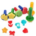 thumbnail image 1 of 44pcs Sponge Painting Brushes Kit Mini DIY Painting Kits Early Learning Kids Paint Set Child Play Gift, 1 of 9