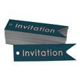 thumbnail image 1 of Inkdotpot Rose Gold Foil Paper Hang Tags Invitation Party Favor Tags 50 Pieces, 1 of 6