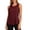 Wine,tops for office wear women, variant on SZJXBUY Elegant Womens Tops,Summer Plus Size Causal Breathable Curved Hem Workout Tank Top Ruffle Sleeveless Athletic Running Gym Yoga Shirts Pink,S