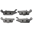 thumbnail image 2 of KMG Rear Brake Pads Compatible with 2008-2011 Yamaha YFM 700 Grizzly - Non-Metallic Organic NAO Brake Pads Set, 2 of 4