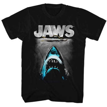 Jaws Lichtenstein T-Shirt Noir pour Adulte