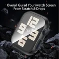 thumbnail image 4 of [6 Pack] Case for Apple Watch 40mm SE 2nd Gen Series 6 5 4 SE with Tempered Glass Screen Protector, Ultra-Thin Full Coverage Hard PC Protective Face Cover for iWatch 40mm, 4 of 7