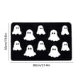 thumbnail image 3 of LSLJS Halloween Pumpkin Rug Non-Slip Soft Flannel-Like Bath Mat Friendly Easy Clean Decor Carpet for Doorstep Living Room Bedroom, Halloween Decorations, 3 of 6
