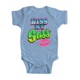 thumbnail image 1 of Baby "Kiss My Sass" Bodysuit - Light Blue - 12M, 1 of 1