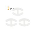 thumbnail image 2 of INSPIRE CHIC Bra Shoulder Strap Clips Buckles Bra Strap Anti-Slip Buckles Straps for Women Clear-H Shape, 2 of 6