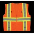 thumbnail image 1 of Gilet Multi-Poches en Maille Classe 2 2W - Orange, Extra Grand, 1 of 1
