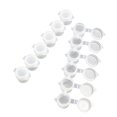 thumbnail image 4 of 25PCS 0.18oz Paint Pot Strip Empty Mini Plastic Paint Strip Paint Cup with Lid, 4 of 10