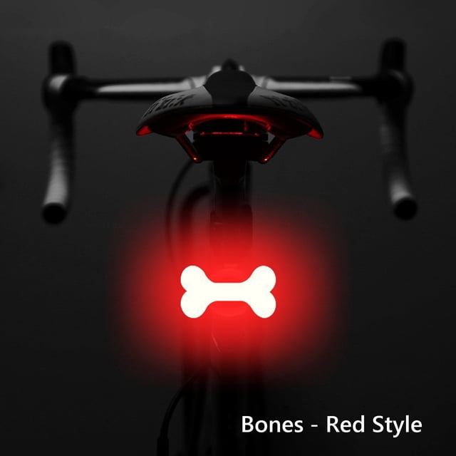 Yhmxh Bike Accessories,Dirt Bike Accessories,Bicycle Accessories LED Tail Light, Light, Tail Light, LED Tail Light Rechargeable USB Rear Cycling Bicycle Taillights