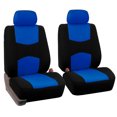 thumbnail image 2 of FH Group Car Seat Covers Full Set Cloth - Universal Fit Automotive Seat Covers, Solid Back Seat Cover, Washable Car Seat Cover for SUV, Sedan and Van with Floor Mat, 2 of 9