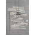 thumbnail image 2 of LaDole Rugs 2x3 ft Modern Premium Doormat | Abstract Small Carpet For Entry Way, Hallway, Home Office, Entrance Indoor Floor Décor | Gold Grey, 2 of 5
