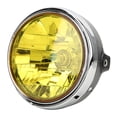 thumbnail image 4 of Motorbike Headlamp, 7in Lens Weatherproof Motorcycle Headlight  For VTEC/VTR 250 Clear Lens,Yellow Lens, 4 of 8