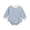 Light Blue, variant on Splozh One Piece Pyjama Unisex Baby Boy Girl Romper Long Sleeve Bubble Oversized Romper Bodysuit Top Fall Clothes Dark Blue,6-12 Months