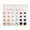 Multicolor-Q, variant on TIMIFIS Earrings New Paper Card Zircon Earrings All-match 12 Pairs Of Pearl Card Earrings Female - Summer