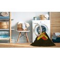 thumbnail image 2 of Ahgly Company Tapis Rectangulaire Lavable en Machine Intérieur Rouge Nuit, 5 Pieds x 8 Pieds, 2 of 7