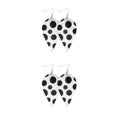 thumbnail image 4 of QualitChoice Léopard Boucles d'Oreilles Corps Décoration Goutte d'Eau Oreille Dangles Cadeau d'Anniversaire Type 7 2Set, 4 of 6