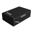 thumbnail image 2 of Alignment Ace, Versatile Yoga Blocks With Non-Slip Surface, Durable Foam Construction, Everyday Yoga Foam Block For Deepen Stretches, Yoga, Pilates, Meditation (Black), 2 of 5
