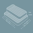 thumbnail image 4 of Intex Matelas Gonflable de Luxe avec Oreiller Intégré et Pompe Intégrée, Grand, 4 of 7