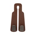 thumbnail image 1 of Mistaha Car Seat Back Double Hook Hanger with Phone Holder, Hidden Storage, Separable Car Hanger - Light Brown, Soft Silicone Material, Easy Installation, High Load Capacity - Perfect Car Wallet Hook, 1 of 6