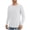 White, variant on WRKEKC Men's Long Sleeve Shirts, Long Sleeve T-Shirts for Men, Men's Summer Solid Color Sunscreen Lightweight Breathable Round Neck Long Sleeve Shirts