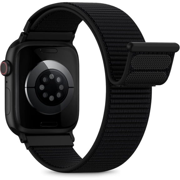 XiHAMA Nylon Loop Sport Band Compatible with Apple Watch Bands for Women Men 40mm 44mm 45mm 46mm 49mm 38mm 42mm, iWatch Wrist Straps for Ultra 2, SE, Series 10 9 8 7, Breathable Soft Band for Outdoor