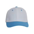 thumbnail image 2 of Casquette de Baseball Bicolore Ajustable, Blanc/ciel, 2 of 2
