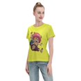 thumbnail image 4 of Women's Basic Short Sleeve T-Shirt One Piece Chopper, 4 of 6