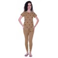 thumbnail image 1 of Moomaya Nightwear Set Watermelon Embroidery Slimfit Pyjamas Sleepwear 2 Pcs Set, 1 of 6