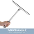 thumbnail image 3 of Liquidation! Sweet Home Farm Raclette de Douche avec Poignée Antidérapante en Silicone 360° Polyvalente et Robuste Raclette de Fenêtre pour Portes en Verre de Douche Raclette de Salle de Bain pour Douche Taille Unique Vert, 3 of 3