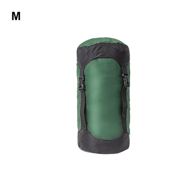 ziyahi Sac de Compression à Cordon Sac de Rangement en Nylon Résistant à l'Eau pour Voyage Économiseur d'Espace Camping Randonnée Alpinisme Vert/m