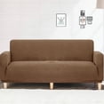 thumbnail image 4 of Solid Color All Season Sofa Cover Knitted Elastic All Wrap Sofa Cover Sofa Cushion Rocker Velvet Sofa Cover, 4 of 6