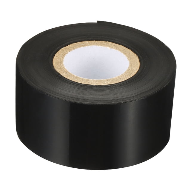 Unique Bargains 1.18'x328' (30mmx100m) Wax Thermal Transfer Ribbon, 1 Roll 1' Core Ink Out Barcode Printer Ribbon, Black